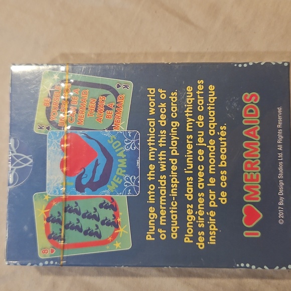 Mermaids Playing Cards - Picture 2 of 2